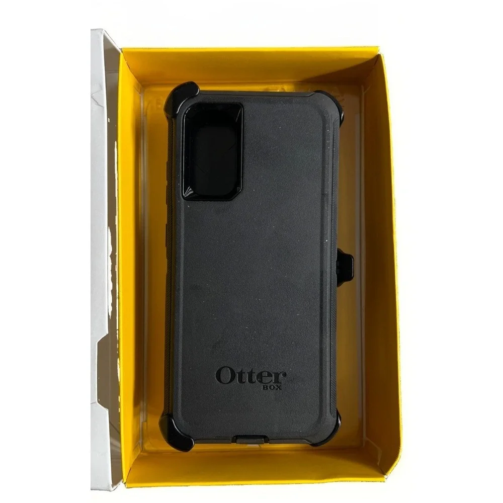 OtterBox Defender Rugged Case Black for Samsung Galaxy S20 5G w/ Belt Clip